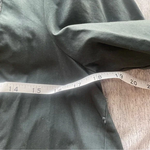 Free People Navy Lace Button Up Long Sleeve Dress Size Medium 100% Cotton - Picture 11 of 14